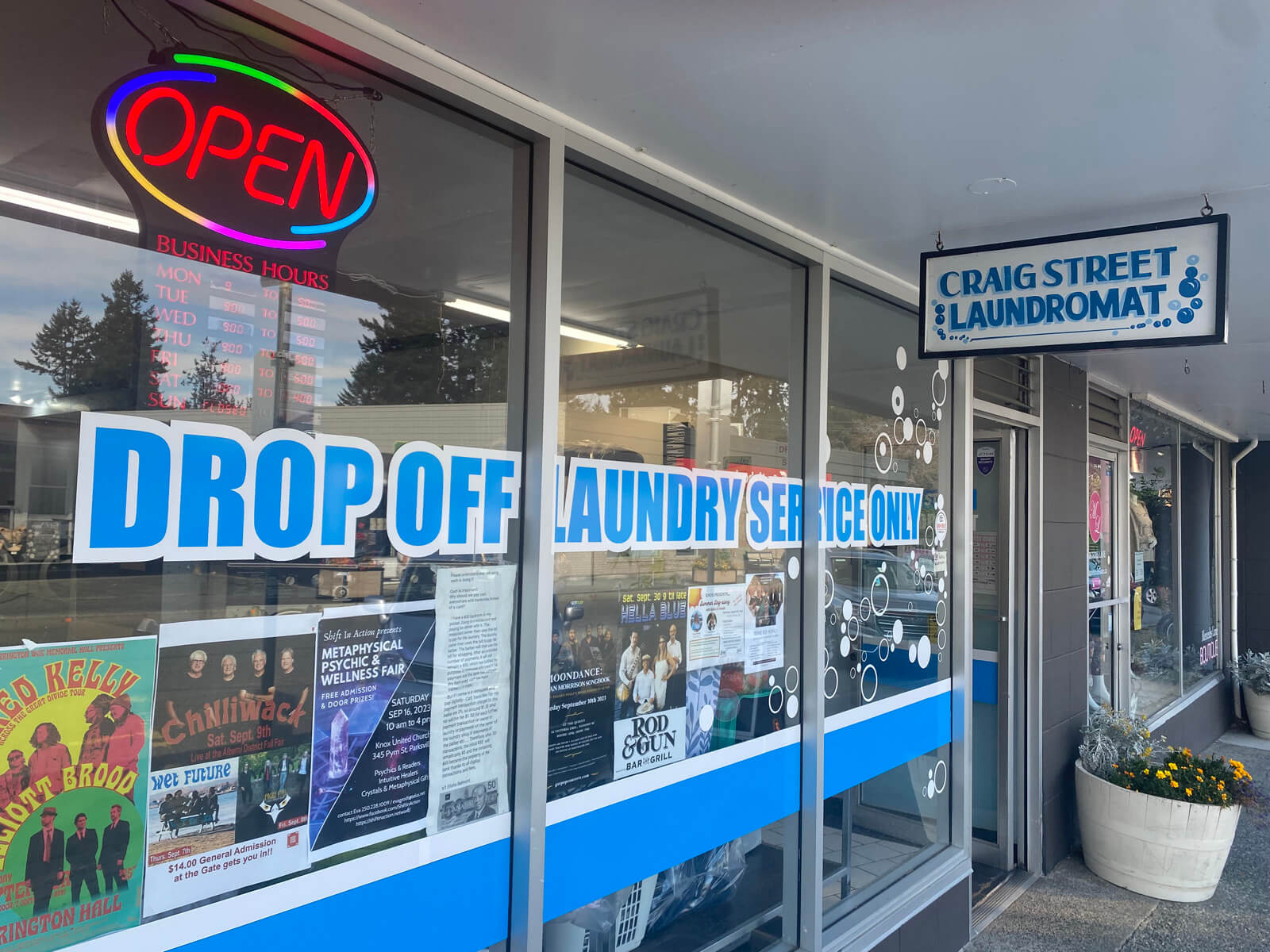 Craig Street Laundromat Parksville Downtown Business Association