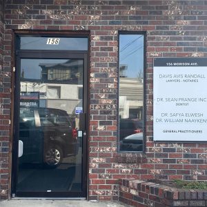 156 morison avenue sign